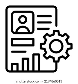 Obtener un vistazo del icono de búsqueda de línea de empleado 

