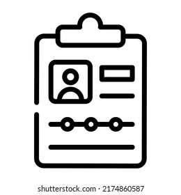 Get a glimpse of find employee line icon 

