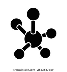 Get a glimpse of this isometric icon of molecules