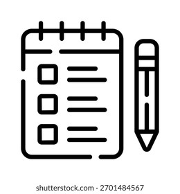 Obter uma visão geral deste ícone de estrutura de tópicos mostrando a área de transferência da lista de planejamento