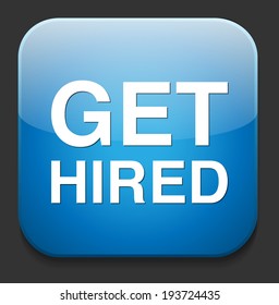get hired icon