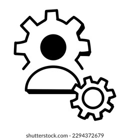 Get hold on this amazing doodle icon of settings 