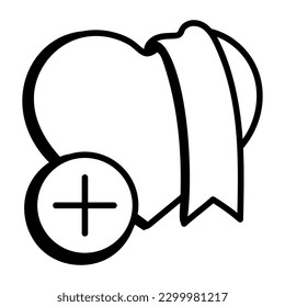Mantente firme en este asombroso ícono de doodle de añadir a favorito 