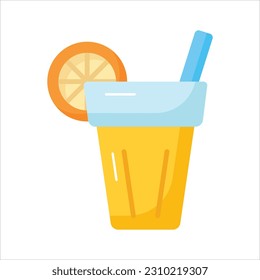 Esperar este asombroso ícono de limonada en estilo editable, bebida de verano
