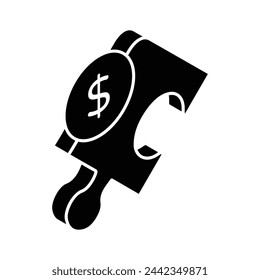 Get hold on this beautifully designed isometric icon of financial solution, ready for premium use