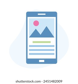 Get hold on this editable flat vector of content, editable vector ready to use