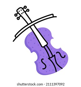 Get hold of this amazing flat icon of violin 

