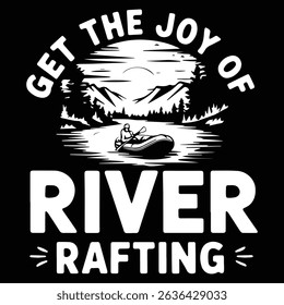 Get the joy of Graphic design for Rafting Lovers