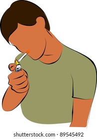 get a light for smoking