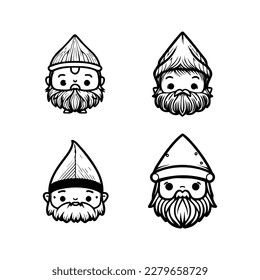 Get lucky with our adorable kawaii leprechaun head collection. This Hand drawn set features charming illustrations that are sure to delight