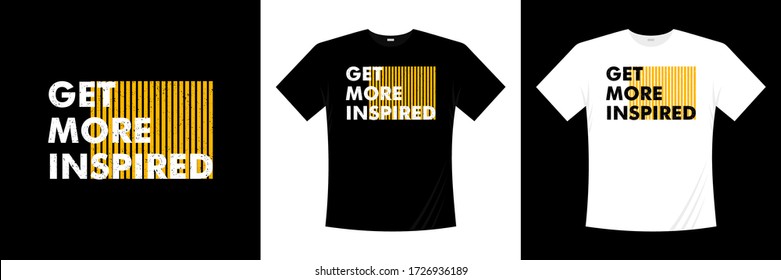 get more inspired typography t-shirt design