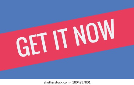 get it now label button icons vector illustration get it button