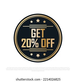 Descuento y ofertas de eventos y etiquetas 
