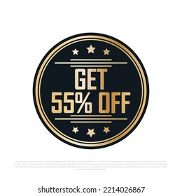 Descuento y ofertas de eventos y etiquetas 