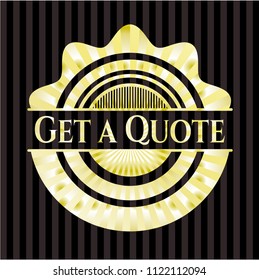 Get a Quote gold badge