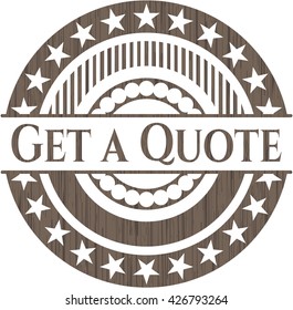 Get a Quote wood signboards