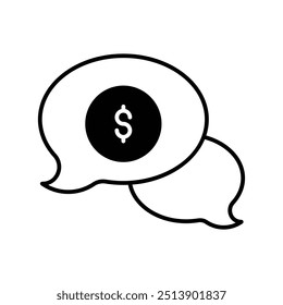 get quotes icon with white background vector stock illustration