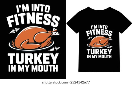 Prepárate para aportar un poco de humor a tus festividades navideñas con nuestra camiseta con temática de pavo "I'm Into Fitness"! Perfecta para los entusiastas del fitness y los amantes del pavo por igual, esta divertida camiseta cuenta con un juego