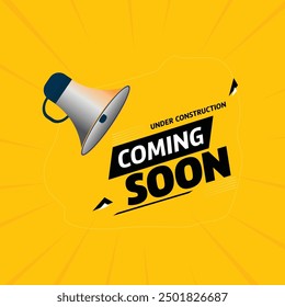 Get Ready! Coming Soon vector design