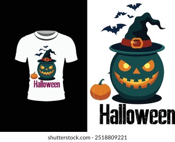 Get ready for Halloween with this unique t-shirt design! Featuring spooky elements and festive vibes, perfect for trick-or-treating or Halloween parties. Ideal for your seasonal wardrobe