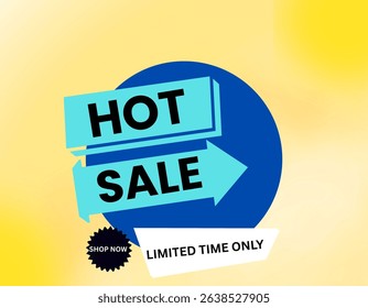 Get ready for a "Hot Sale" with limited-time offers! Shop now to grab incredible deals.