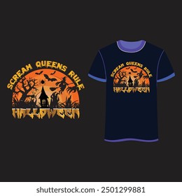 Get ready for a spine-tingling season with our Halloween t-shirt designs, featuring everything from spooky skeletons to eerie ghosts. Perfect for haunted house visits or Halloween parties, these shirt