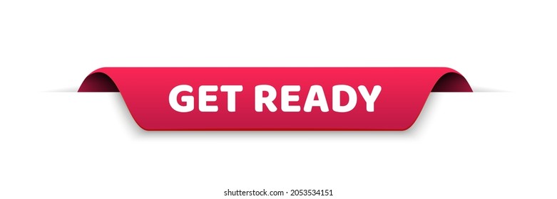 Get ready symbol. Special offer banner. Vector