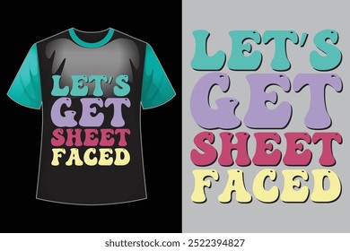 let’s get sheet faced retro design