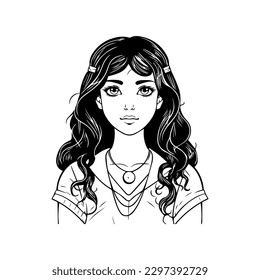 Get spellbound by our beautiful witcher girl illustration. This captivating artwork is sure to enchant fans of fantasy and magic