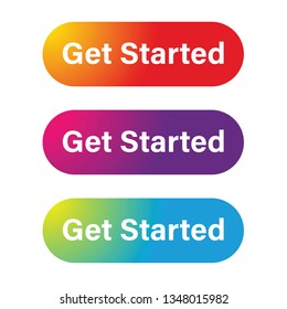 Get started call to action button