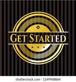 Get Started golden badge