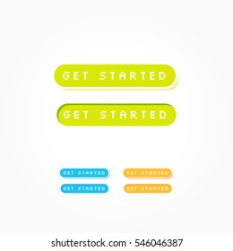 Get Started Web Buttons