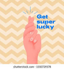 Good Luck Gesture のイラスト素材 画像 ベクター画像 Shutterstock