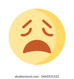 Obtener este increíble llanto emoji diseño de Vector, Vector personalizable