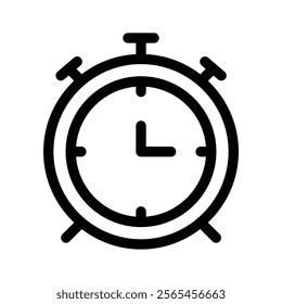 Get this amazing icon alarm clock in modern style