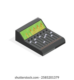 Get this amazing icon of audio mixer in trendy design style