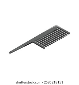 Get this amazing icon of black comb in modern design style