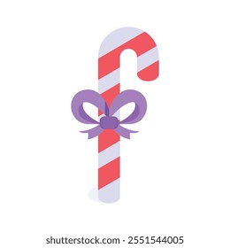 Get this amazing icon of candy cane in modern style