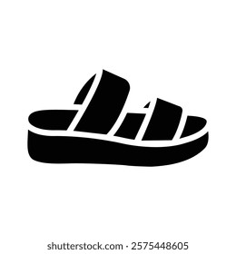 Get this amazing icon of chappal in modern style