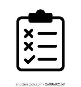 Get this amazing icon of checklist in modern style