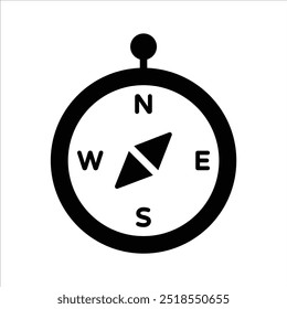 Get this amazing icon of compass, directional tool vector