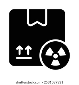 Get this amazing icon of dangerous delivery in modern style