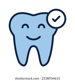 Obter este ícone surpreendente da saúde dentária em estilo moderno