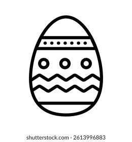 Get this amazing icon of easter egg in modern style