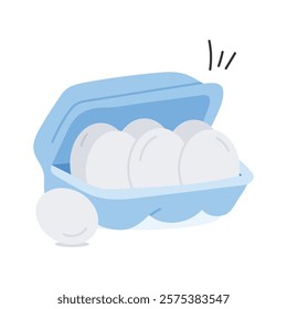 Get this amazing icon of eggs in modern style