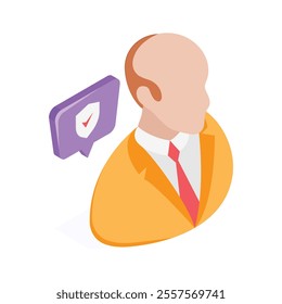 Get this amazing icon of elderly insurance