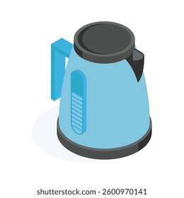 Get this amazing icon of electric kettle, ready to use vector