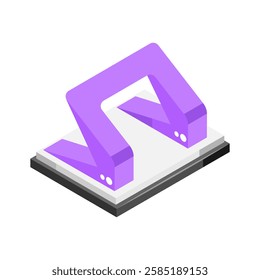 Get this amazing icon of hole puncher in modern style