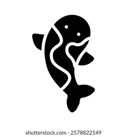 Get this amazing icon of koi fish in modern style