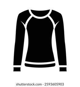 Get this amazing icon of long sleeve shirt in modern style